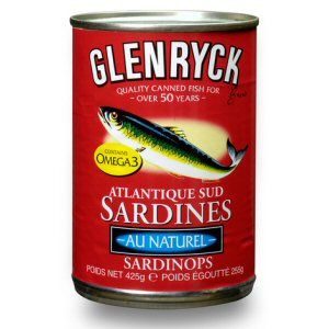 Sardine nature Glenryck 400g