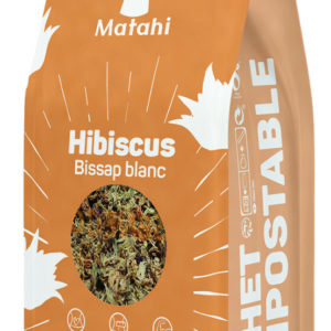 Fleurs d'hibiscus blanc bio matahi 80gr