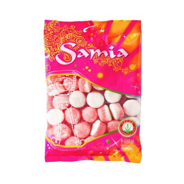 Bonbons halal fraise duo 90g