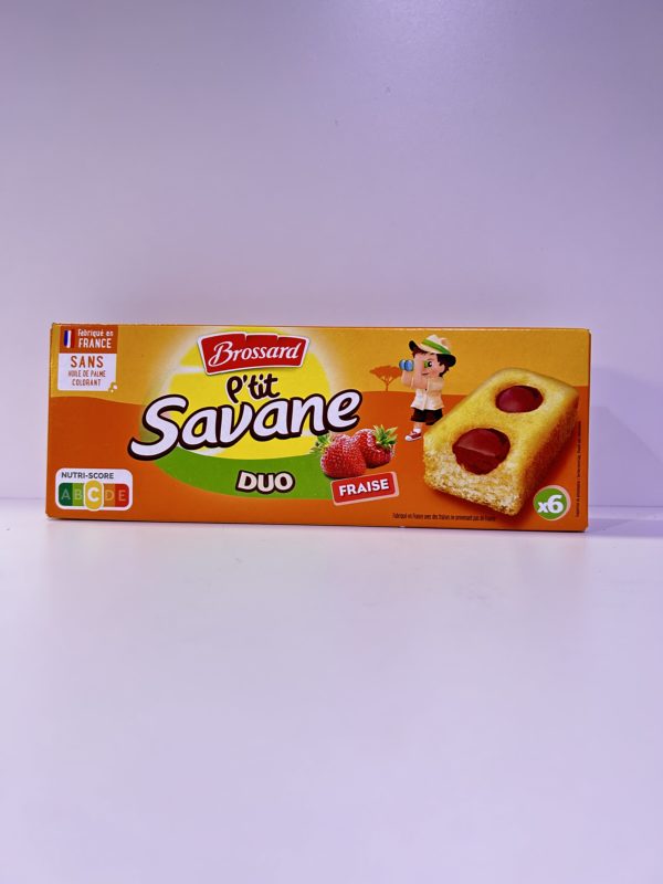 Gâteau petit cabane fraise x6