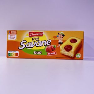 Gâteau petit cabane fraise x6