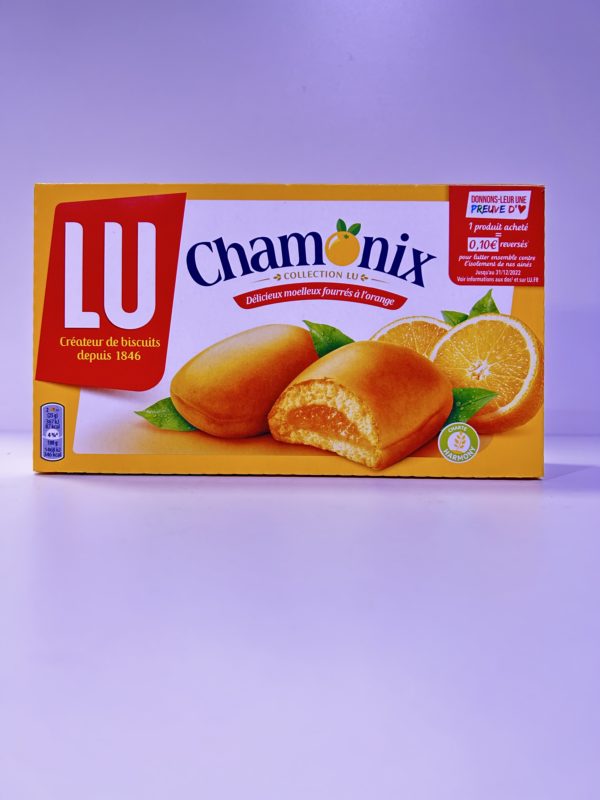 Gâteau Chamonix orange 250gr