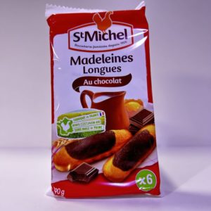 Madeleines longues choco 6x90gr