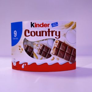 Kinder country x9 barres