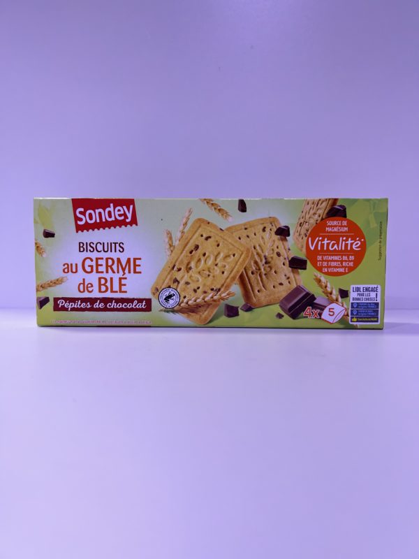Biscuit au germe de blé choco 200gr