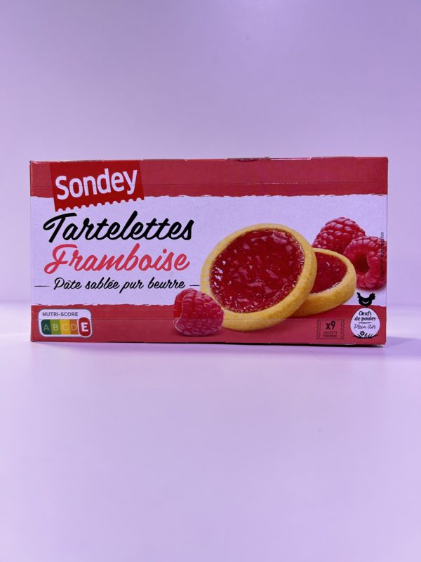 Tartelettes framboise x9