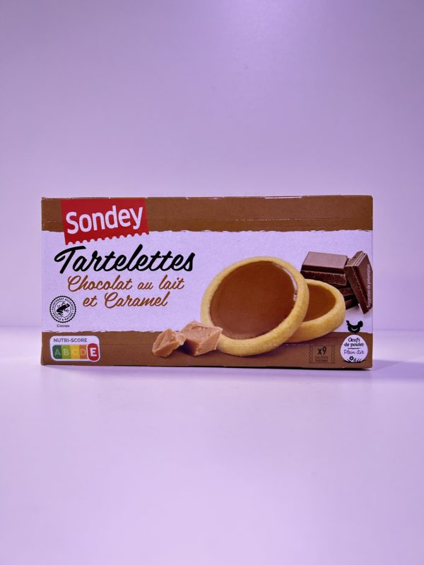 Tartelettes choco au lait x9
