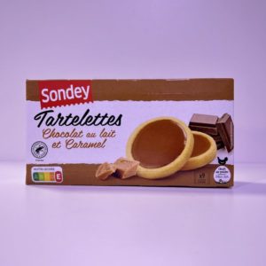 Tartelettes choco au lait x9