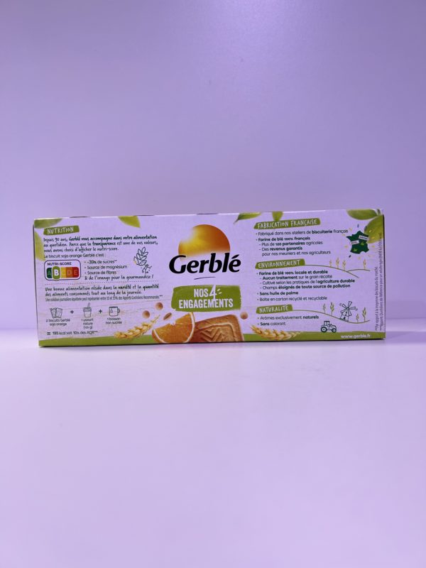 Biscuit gerblé soja orange – Image 2