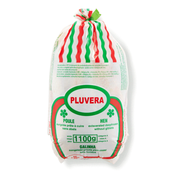 Poule pluvera halal 1100gr