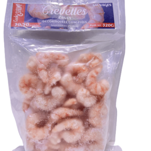 Crevettes sauvages décor 320gr